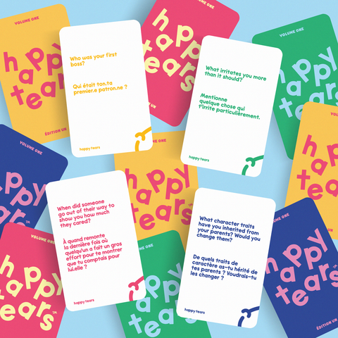 volume one - bilingual conversation card game