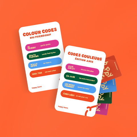 big friendship - bilingual conversation card game