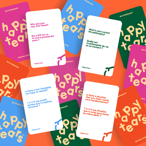 big friendship - bilingual conversation card game