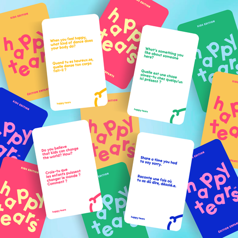 kids edition - bilingual conversation card game