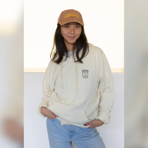 'but first, mental health' hoodie