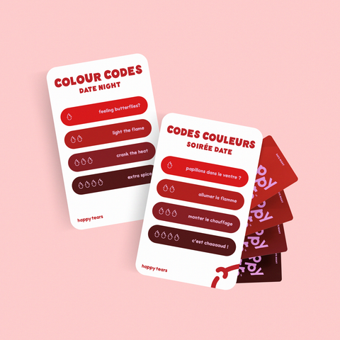 date night (18+) - bilingual conversation card game