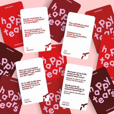 date night (18+) - bilingual conversation card game