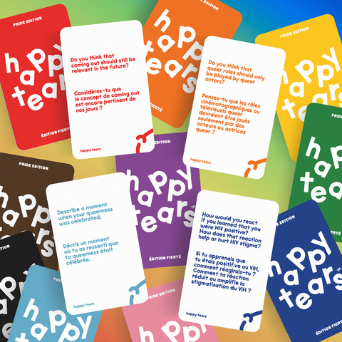 pride edition - bilingual conversation card game