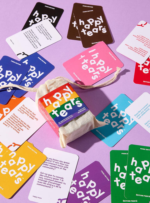 pride edition - bilingual conversation card game